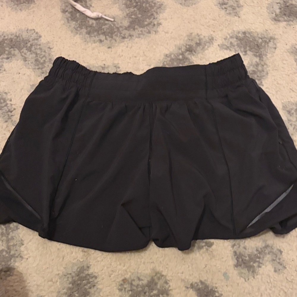Black Lululemon Women's Athletic Shorts